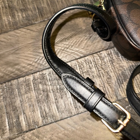 Coach Jamie Camera Black and Brown Crossbody Bag🌷 - Picture 6 of 15